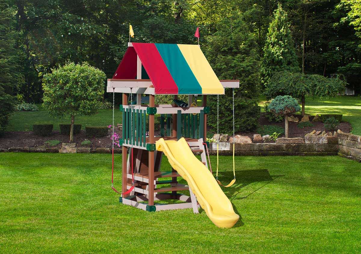 space saver outdoor playsets