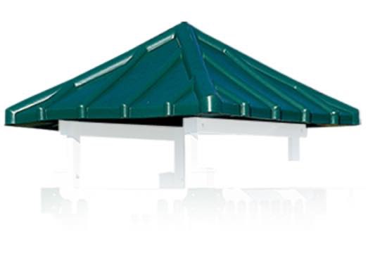 Pyramid Roof 4′ x 4′