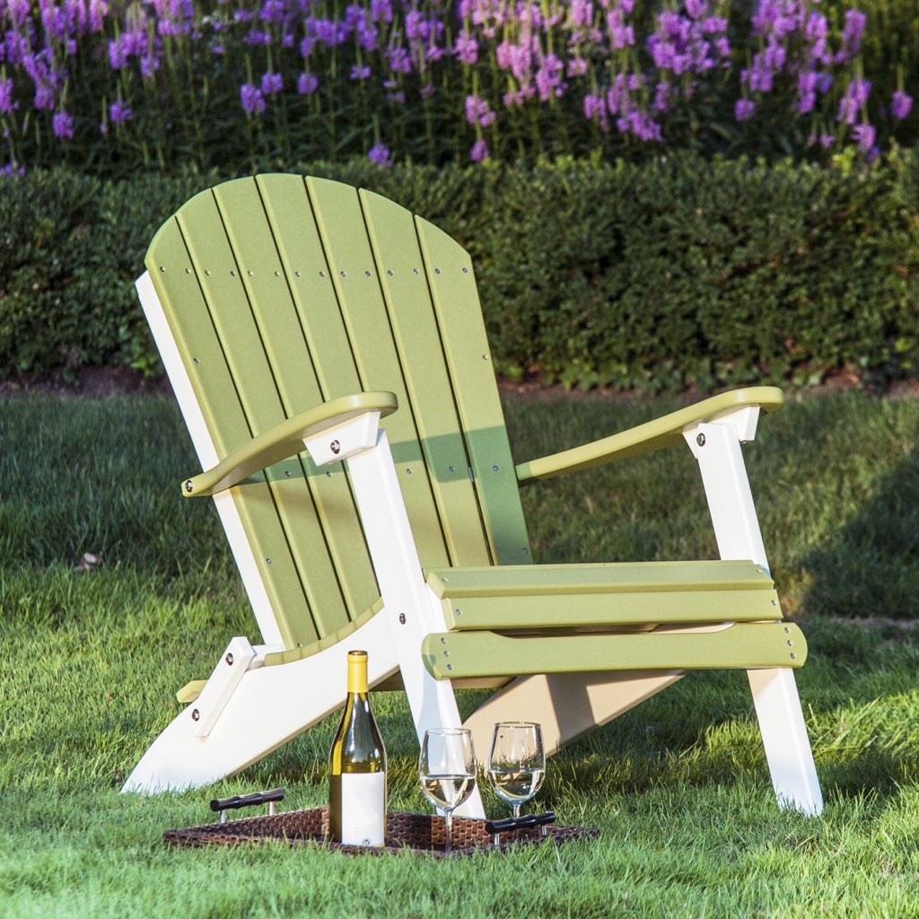 Luxcraft Poly Folding Adirondack Chair