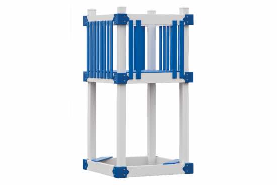 4′ x 4′ Playset Tower